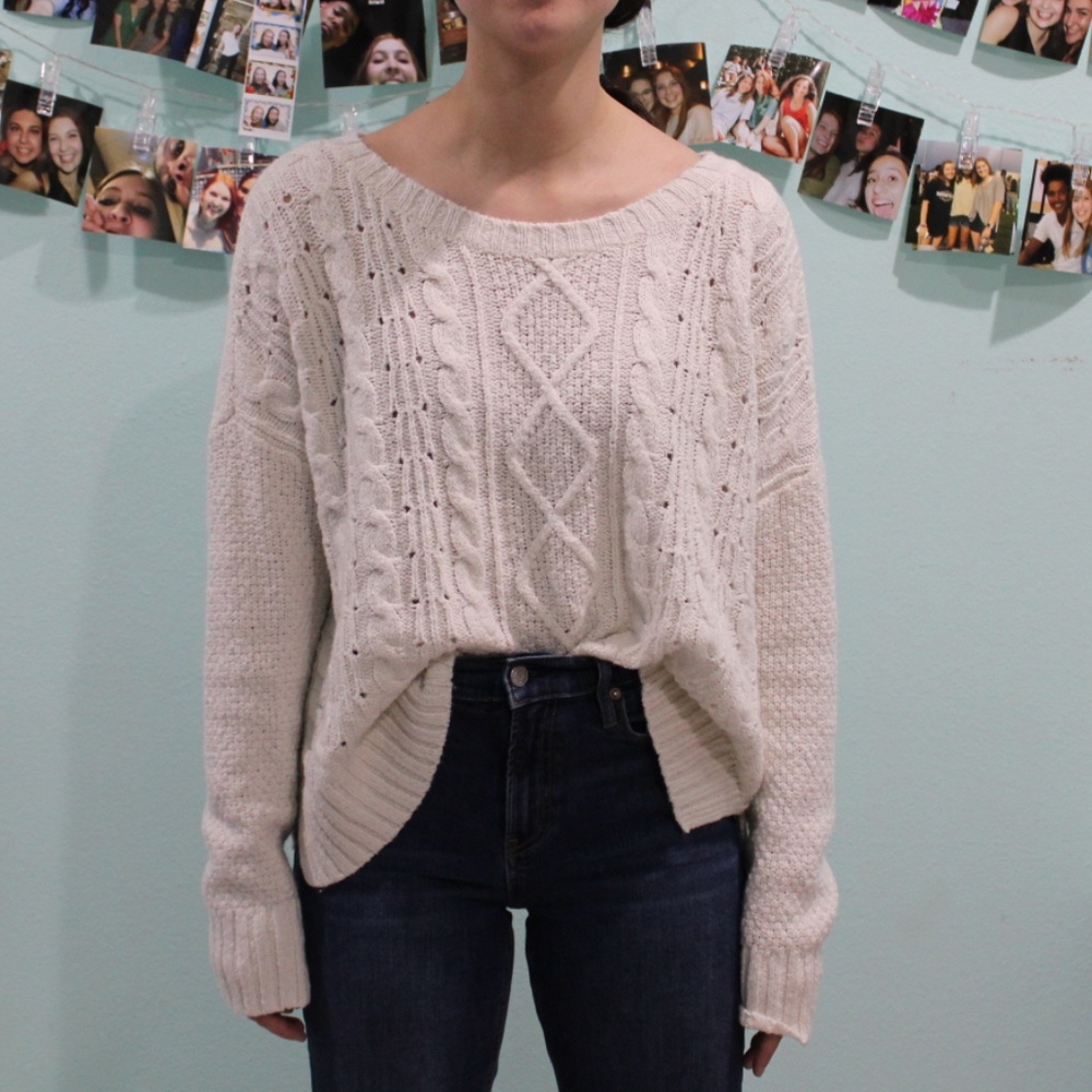 Cream Sweater